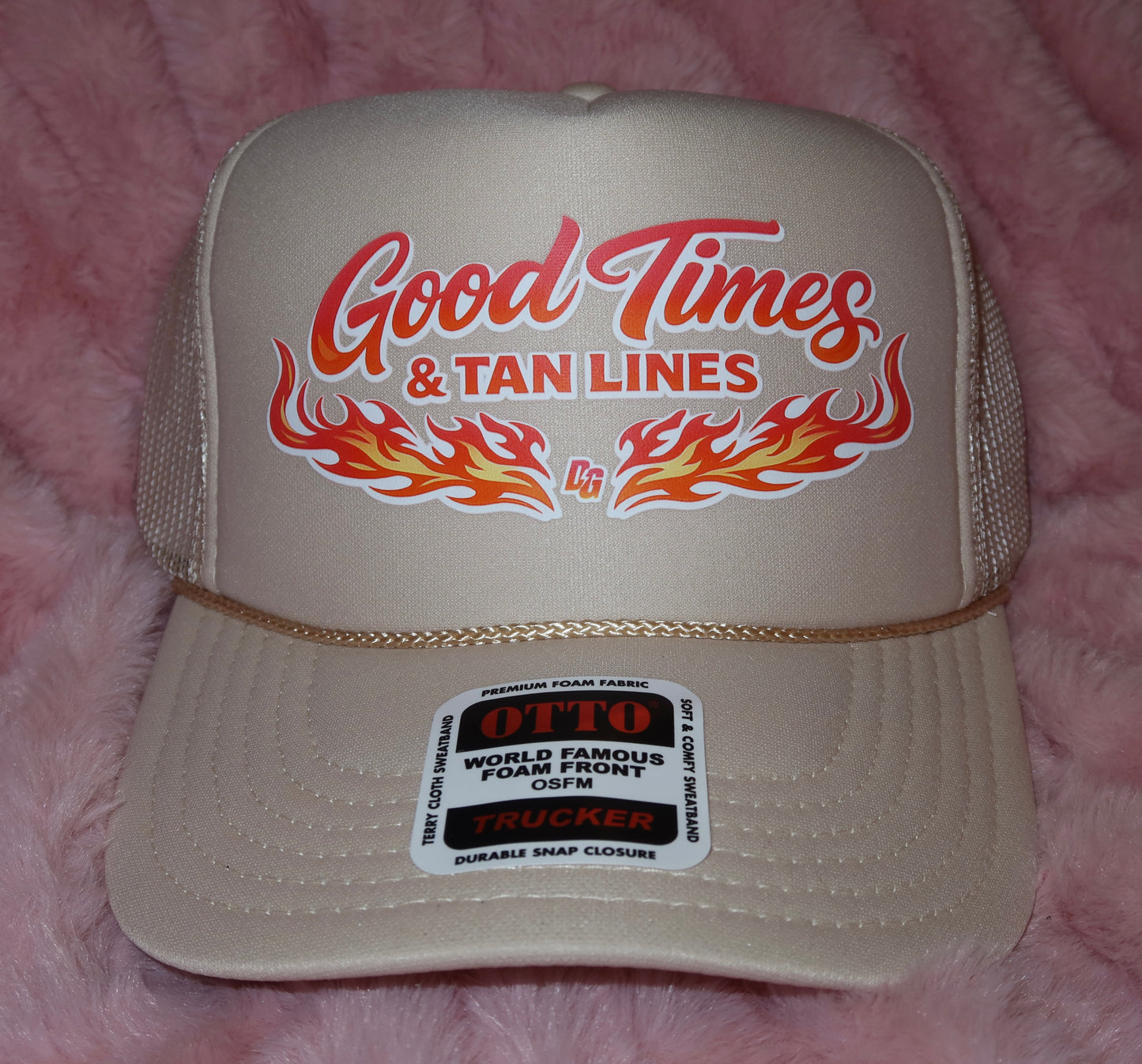 Good Times & Tanlines Foam Trucker Hat