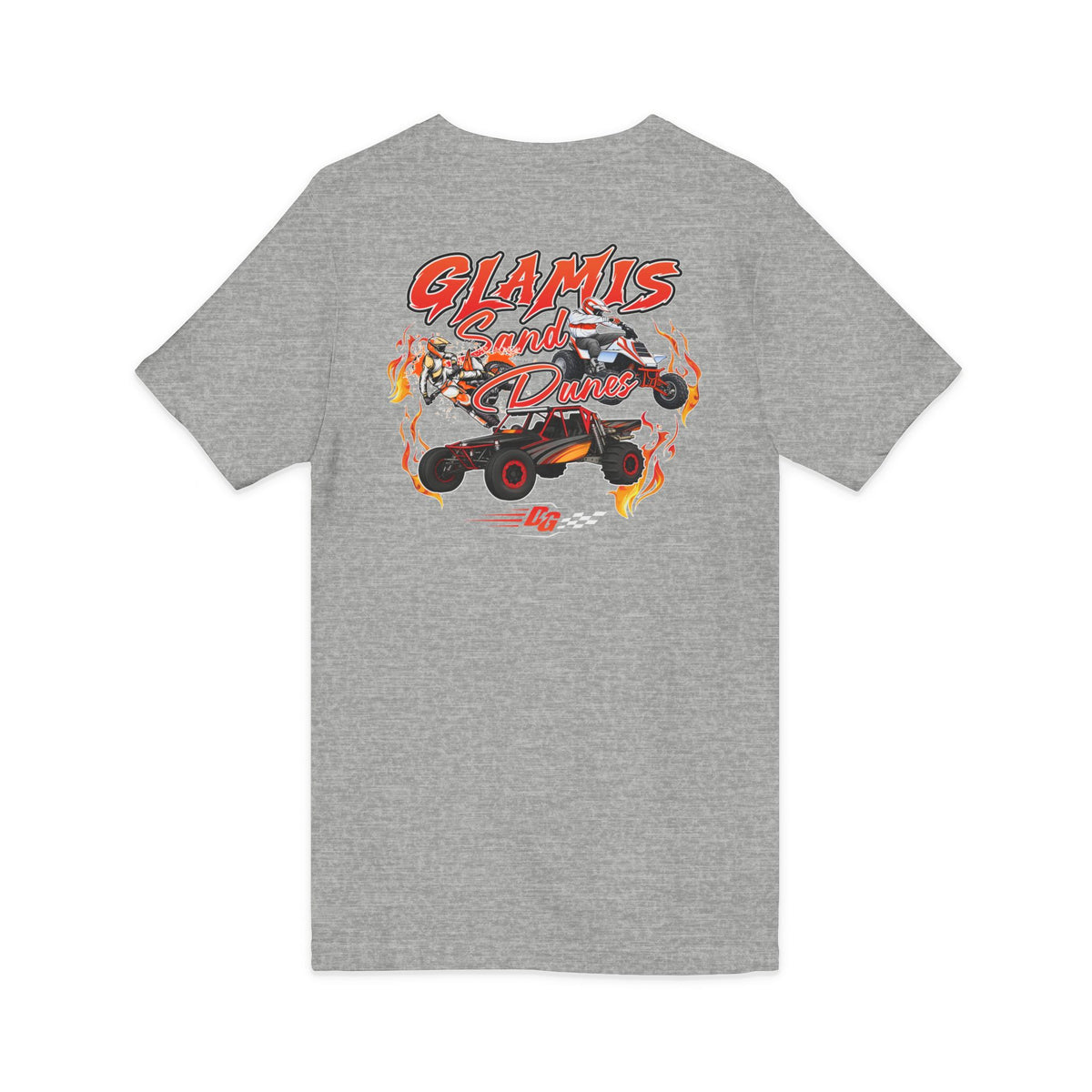 Women's Glamis Dunes Throwback Short Sleeve V-Neck Tee - Desert Girl