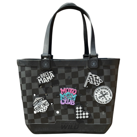 Race Mom - Moto Tote Charm