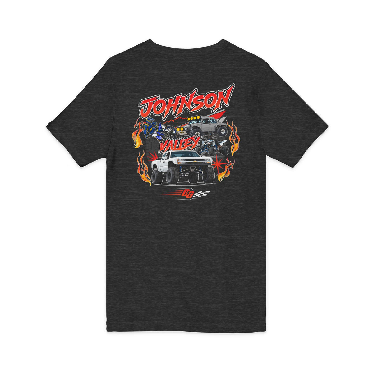 Women's Johnson Valley Throwback Short Sleeve V-Neck Tee - Desert Girl
