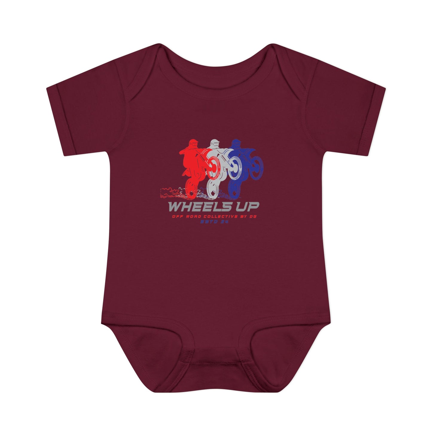 Infant Wheels Up Onesie