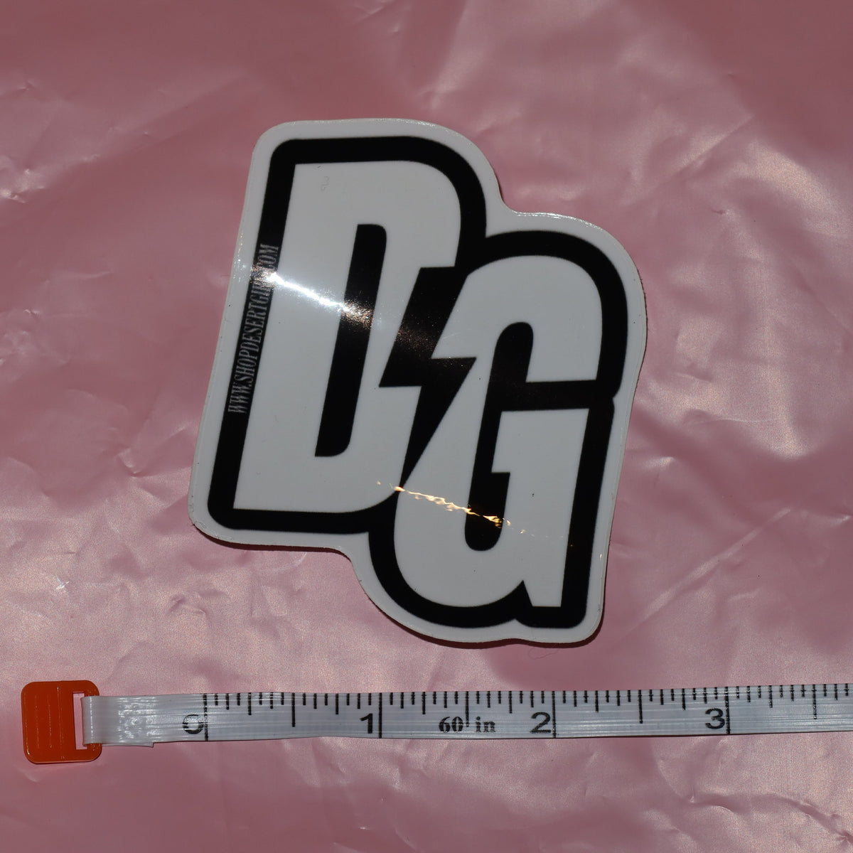 DG B&W Sticker