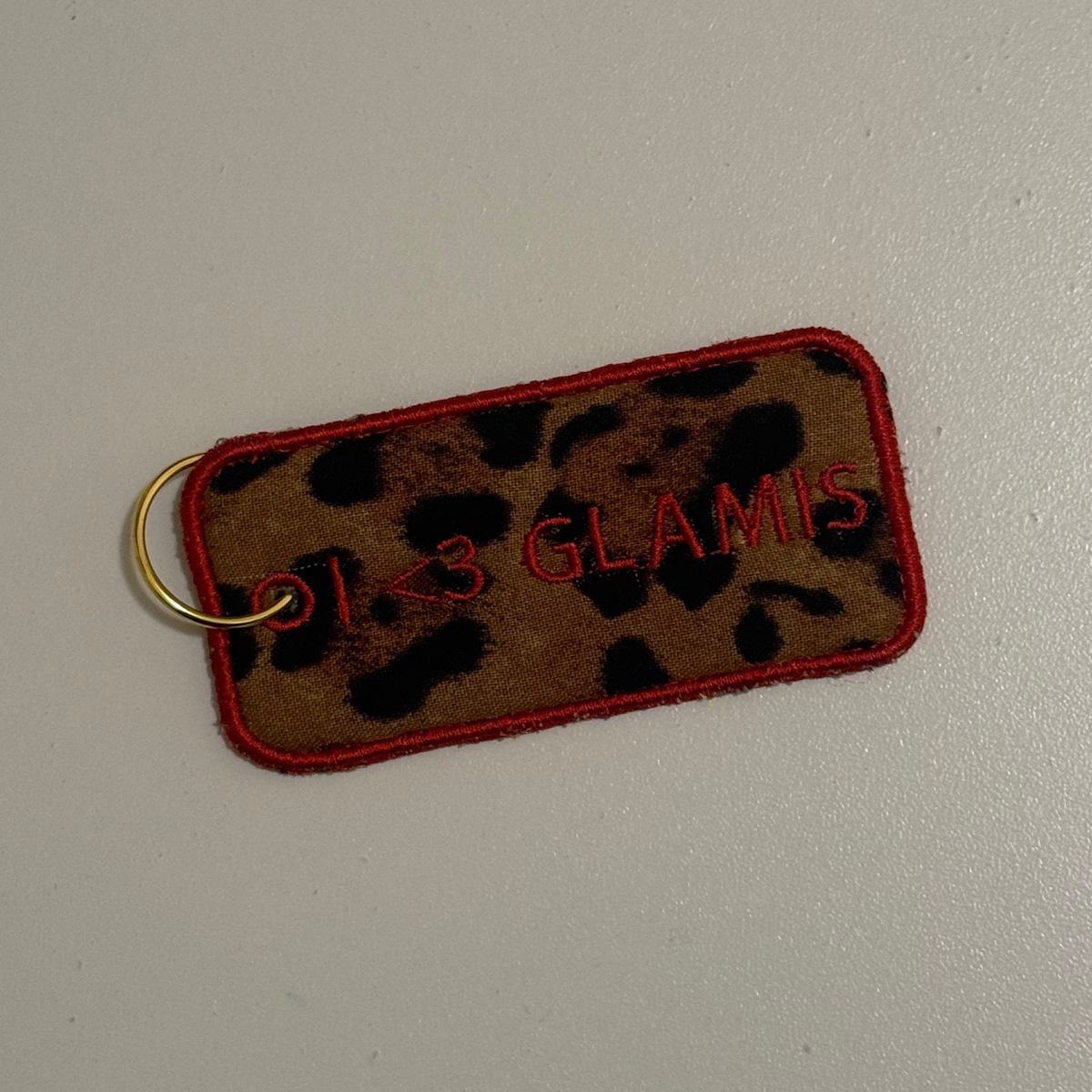 I <3 GLAMIS Keychain - SAGUARO STITCH CO.
