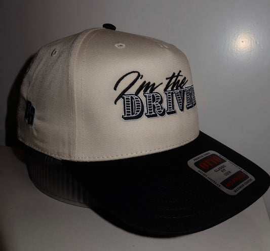 I'm The Driver - Canvas Trucker Hat BLACK