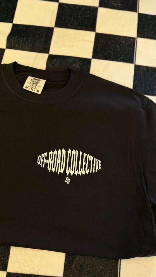 Off-Road Collective Metal Wrap Comfort Colors Tee - WHITE