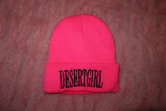 SALE Desert Girl Hot Pink Beanie