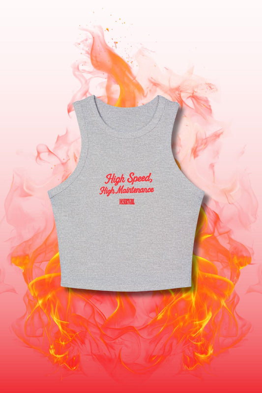 High Speed, High Maintenance Rib Racer Tank