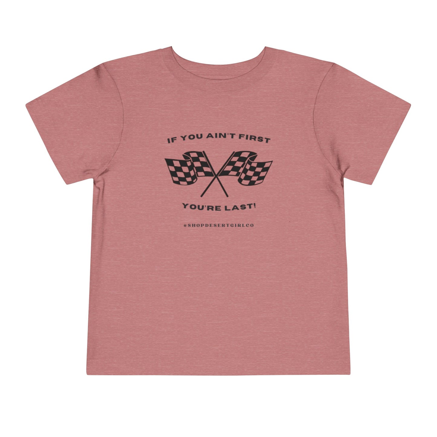 If You Ain't First 24 YOUTH Tee - BLACK