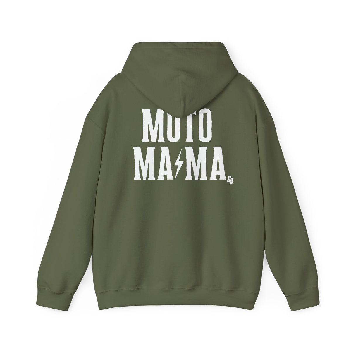 MOTO MAMA - HOODIE - WHITE