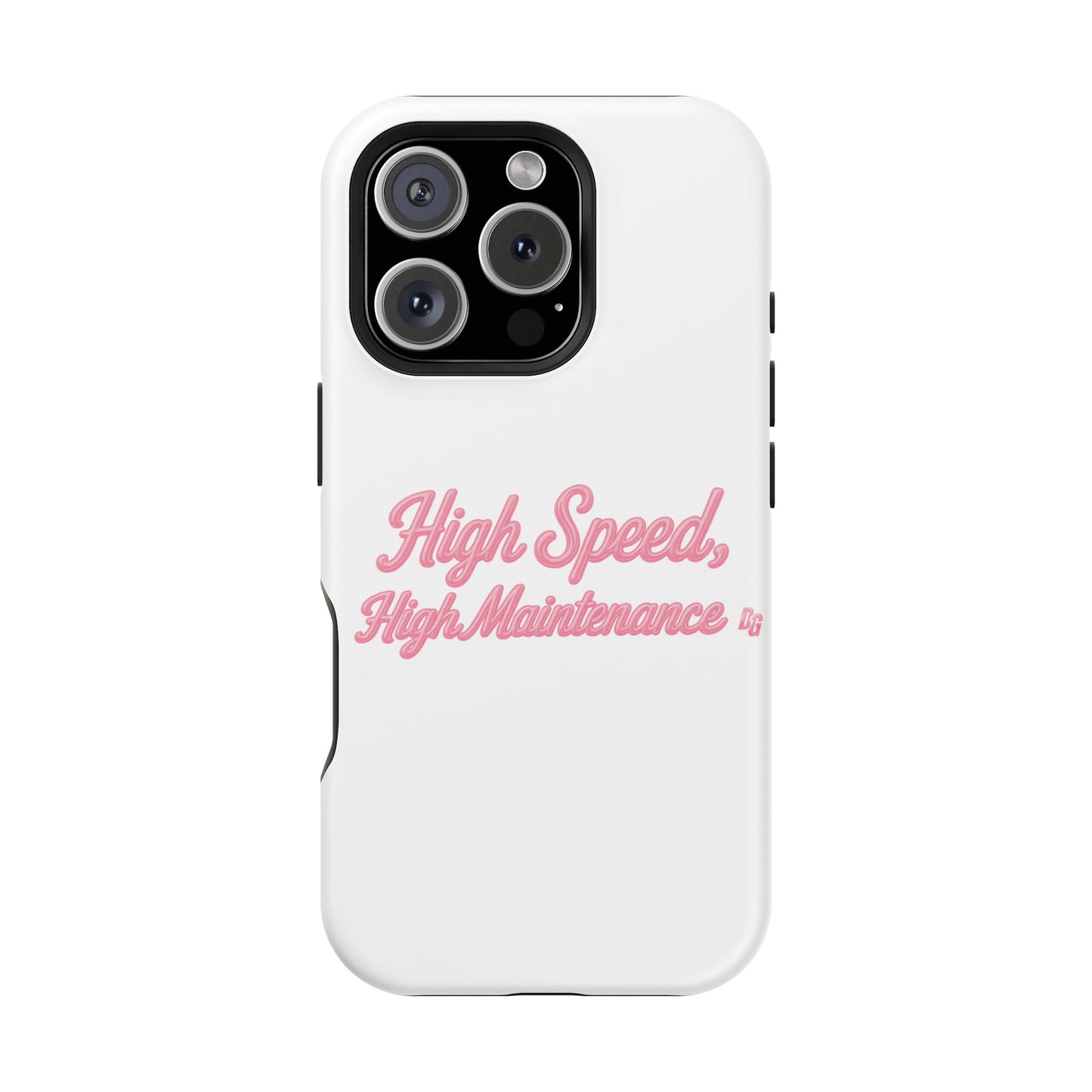 High Speed, High Maintenance - Bubblegum Chrome Magnetic Impact-Resistant Cases