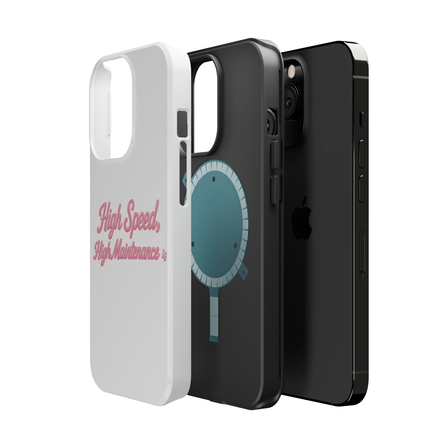 High Speed, High Maintenance - Bubblegum Chrome Magnetic Impact-Resistant Cases