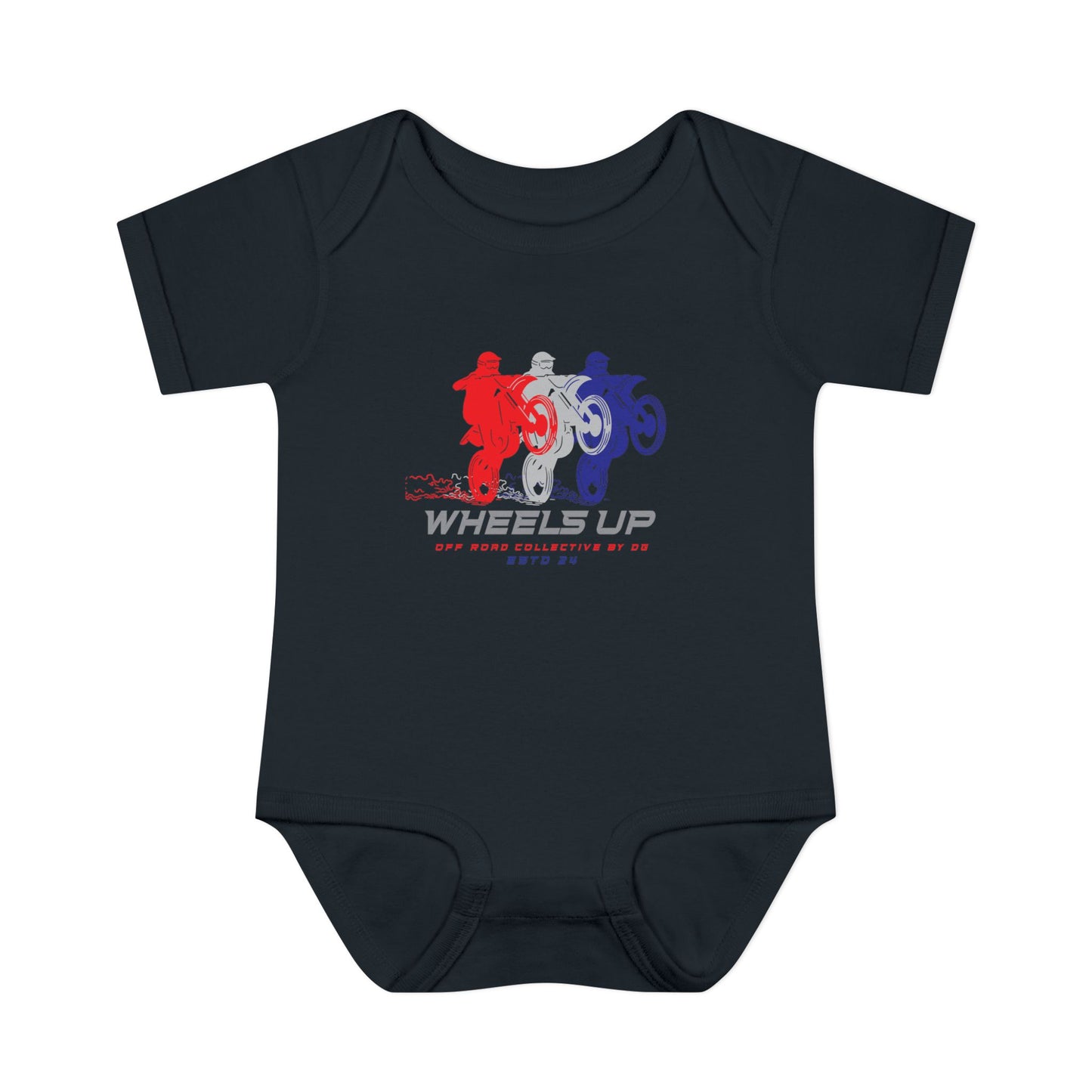 Infant Wheels Up Onesie