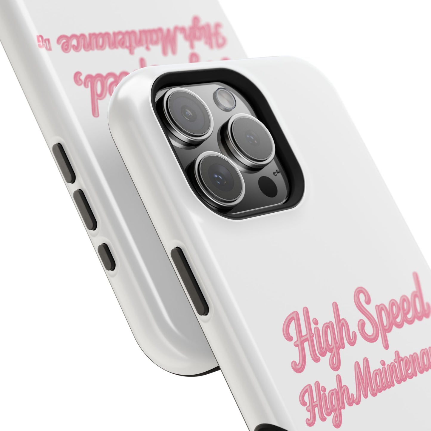 High Speed, High Maintenance - Bubblegum Chrome Magnetic Impact-Resistant Cases