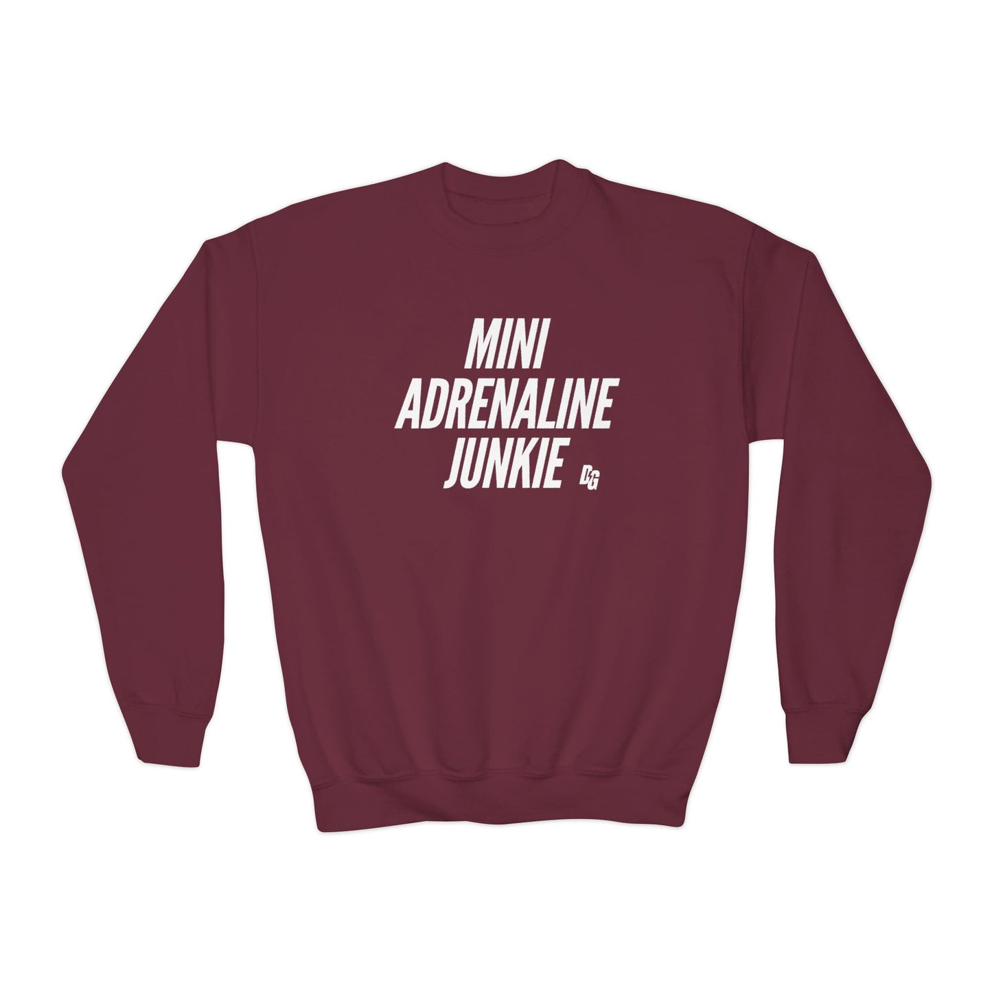 Mini Adrenaline Junkie Youth Crewneck