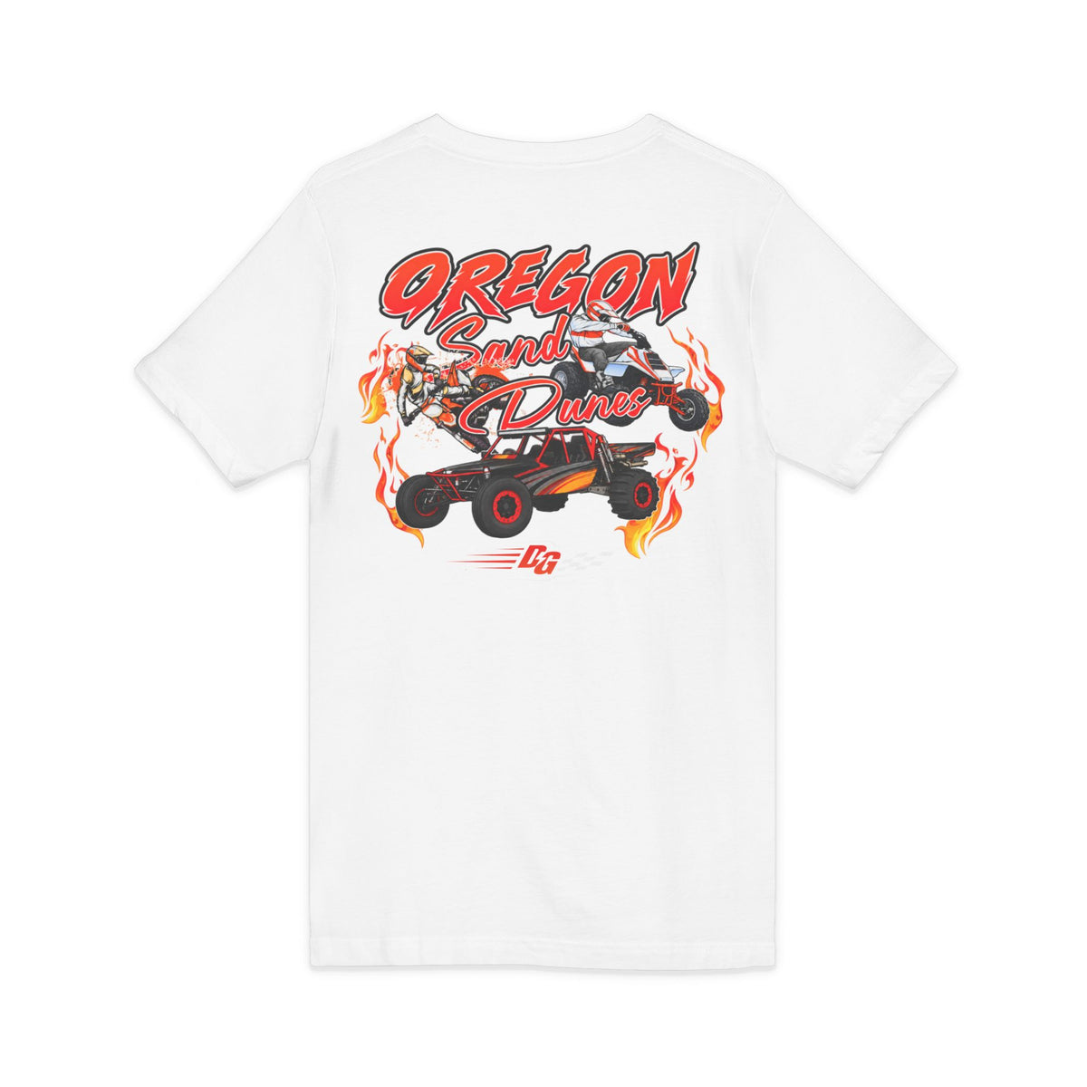 Women's Oregon Dunes Throwback Short Sleeve V-Neck Tee - Desert Girl