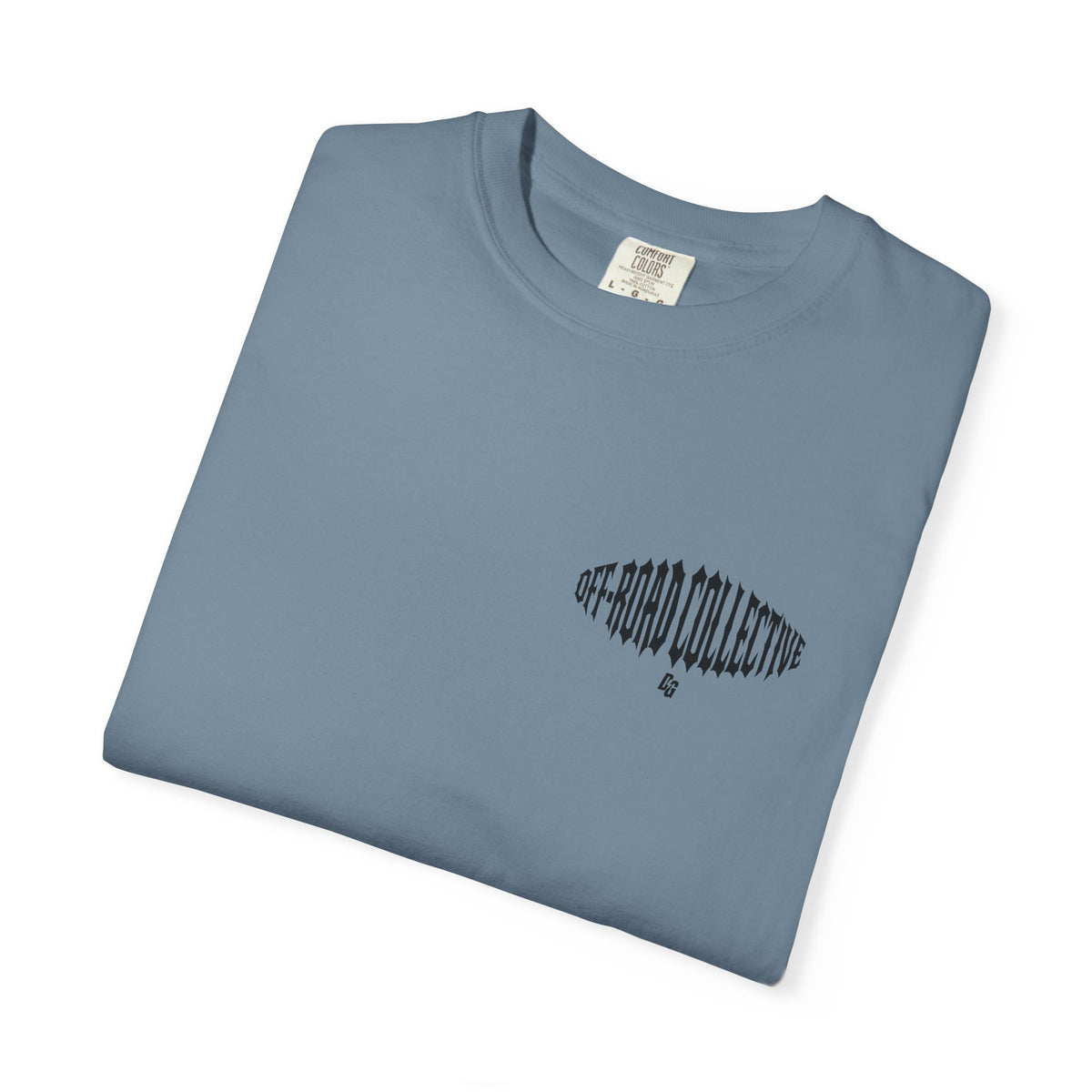 Off-Road Collective Metal Wrap Comfort Colors Tee - BLACK
