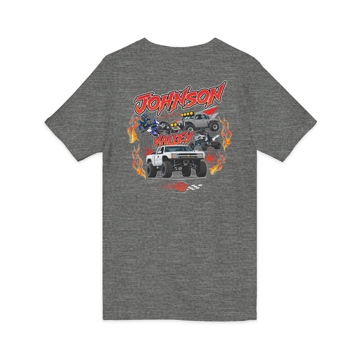 Women's Johnson Valley Throwback Short Sleeve V-Neck Tee - Desert Girl