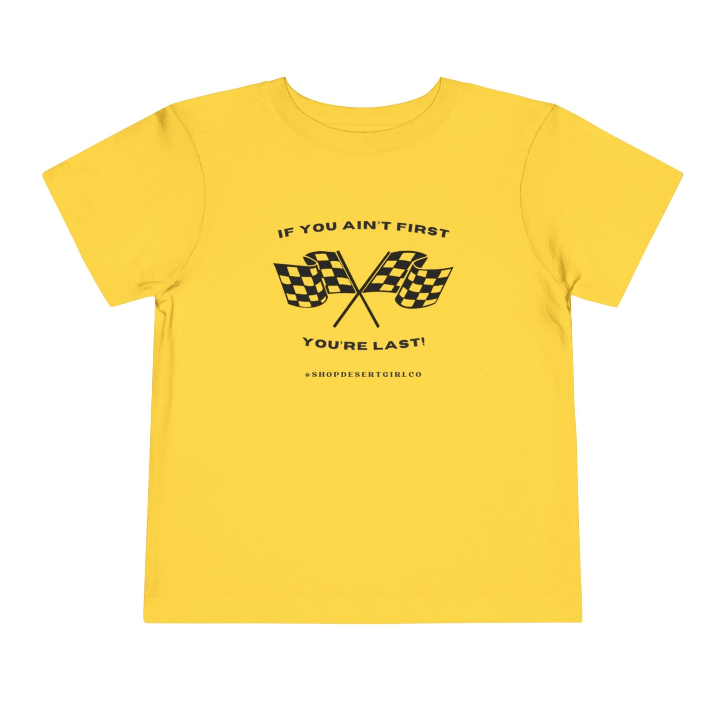 If You Ain't First 24 YOUTH Tee - BLACK