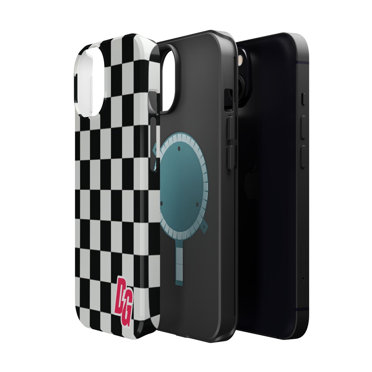 Dg Checkered Magnetic Tough Cases