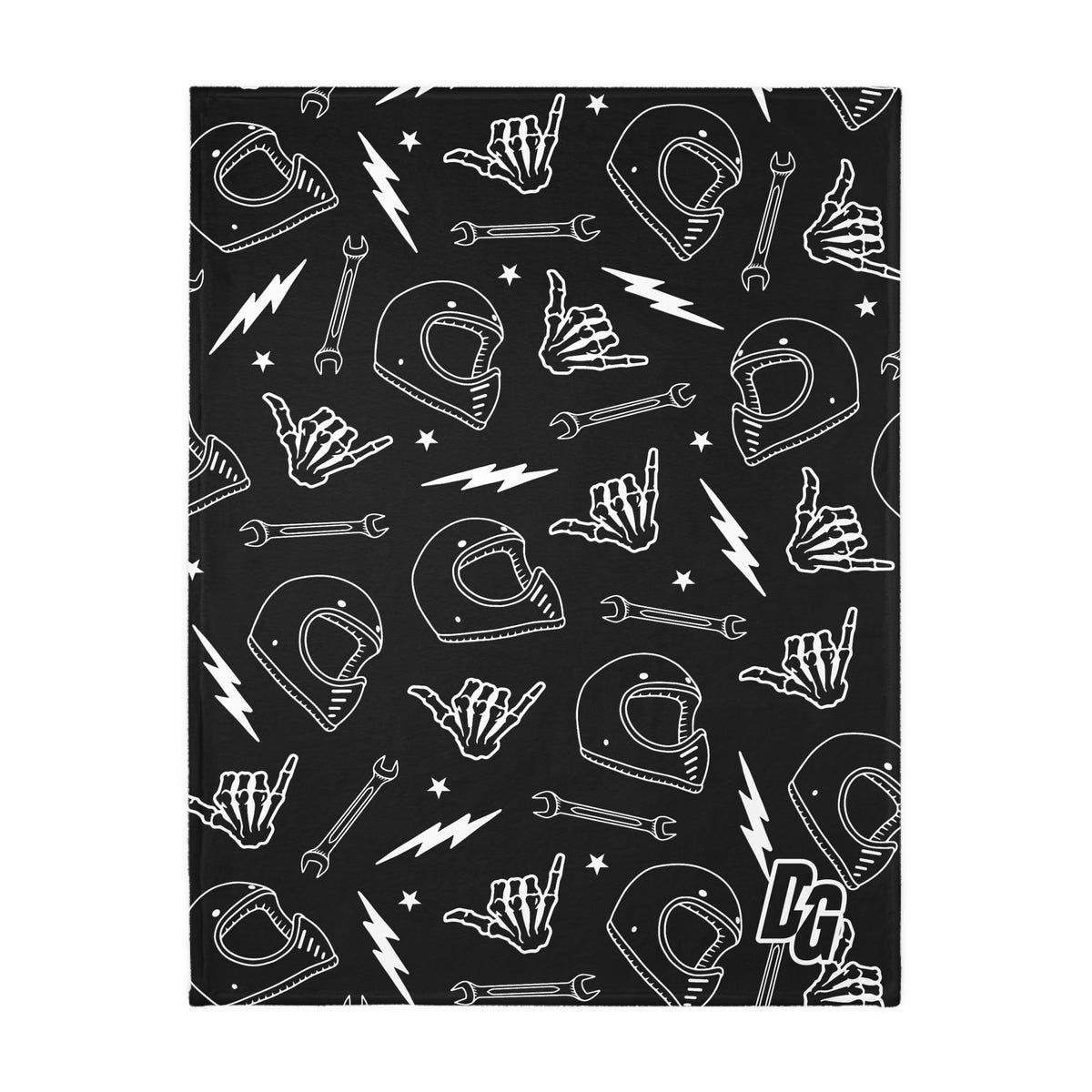 DESERTGIRL Rad Rider Fuzzy Blanket ( Double Sided )