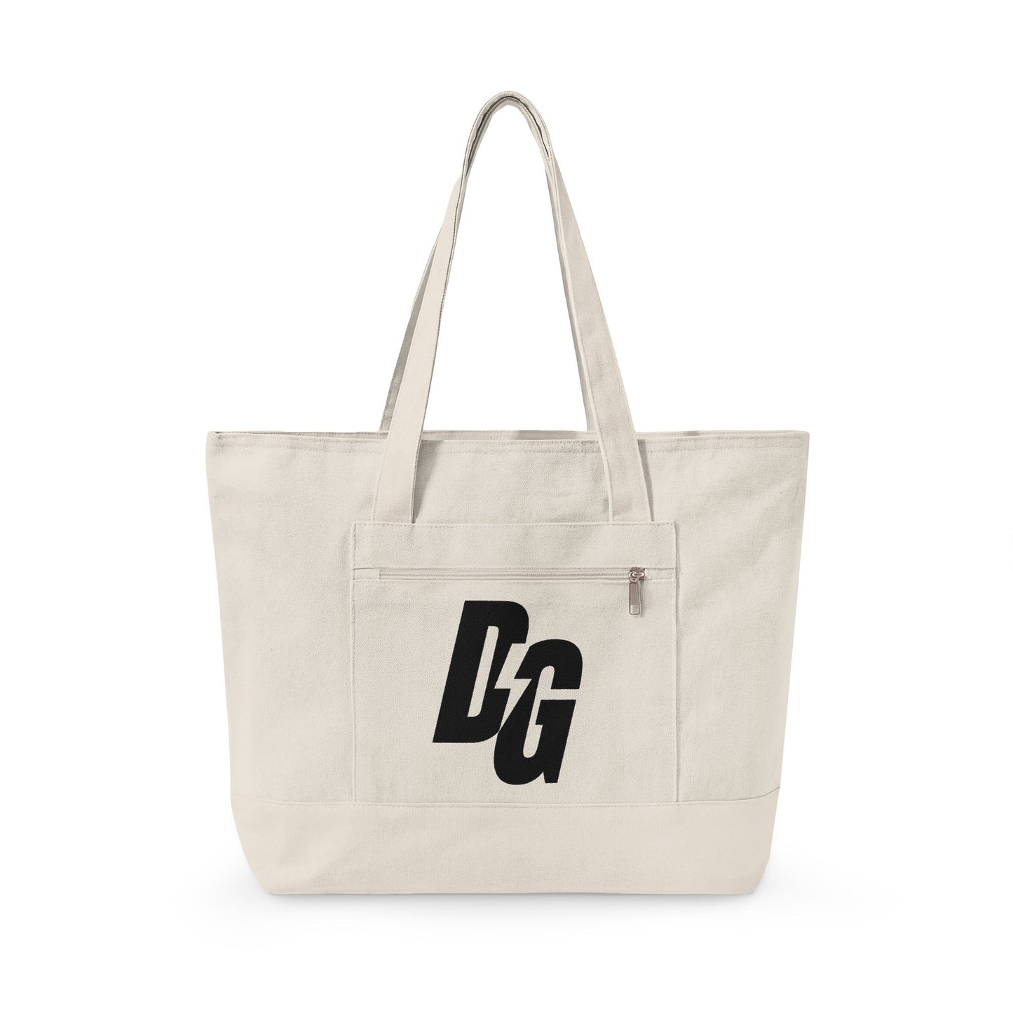 Essential Zippered Canvas Tote
