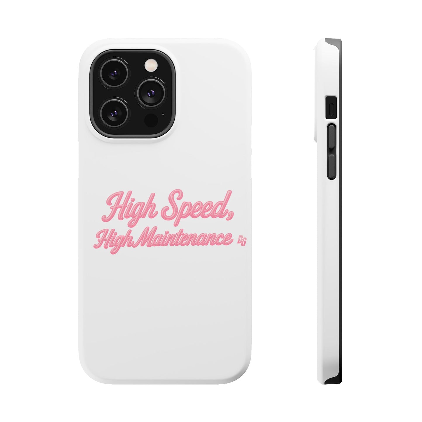 High Speed, High Maintenance - Bubblegum Chrome Magnetic Impact-Resistant Cases