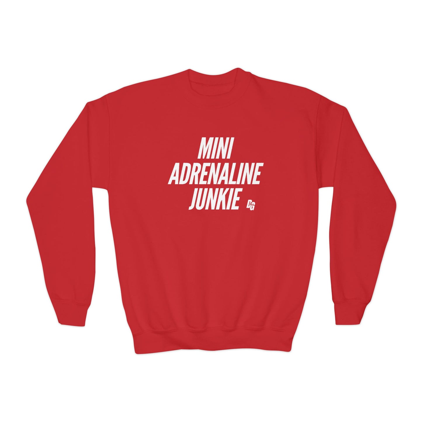 Mini Adrenaline Junkie Youth Crewneck