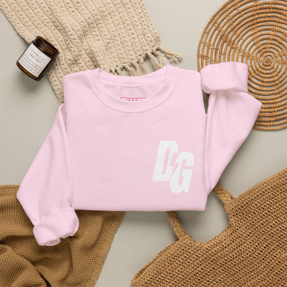 MOTO MAMA - CREWNECK - WHITE