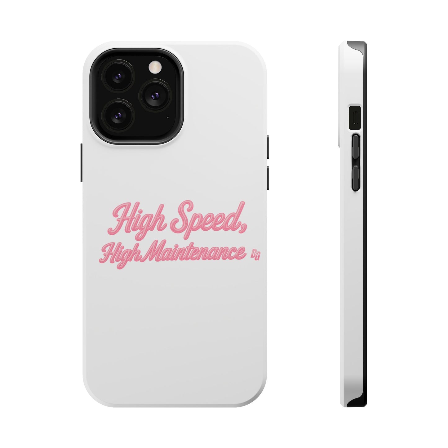High Speed, High Maintenance - Bubblegum Chrome Magnetic Impact-Resistant Cases