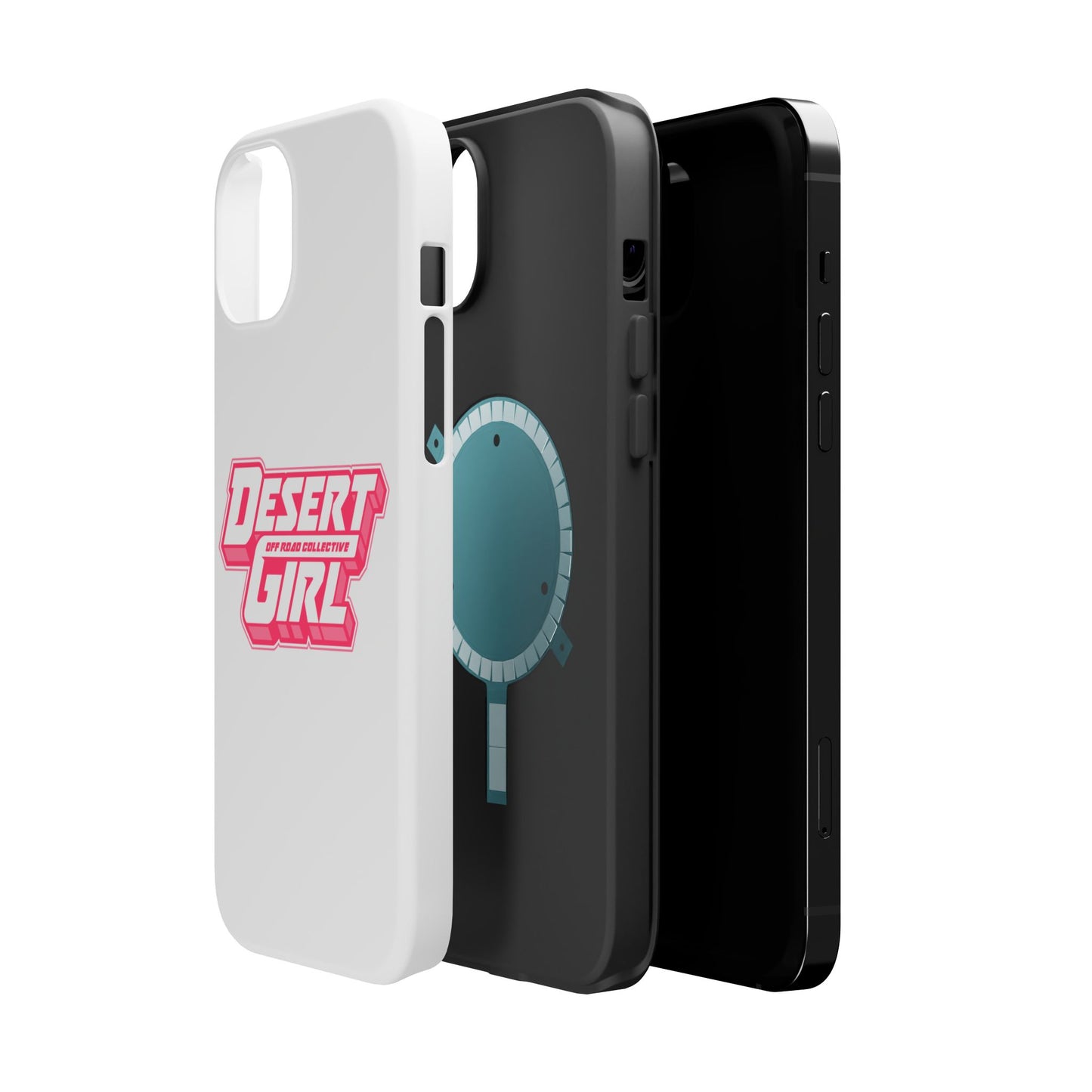 Desert Girl WHITE Tough Magnetic Cases