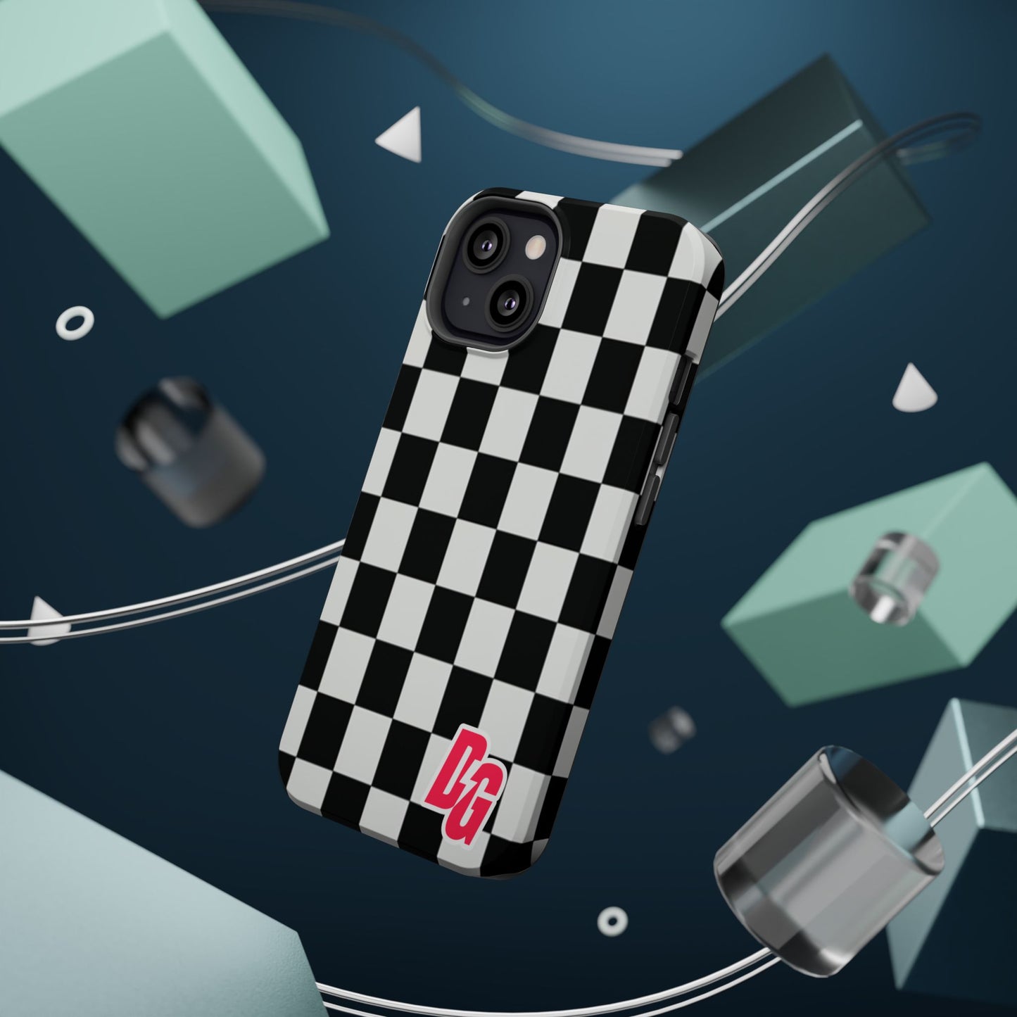 Dg Checkered Magnetic Tough Cases
