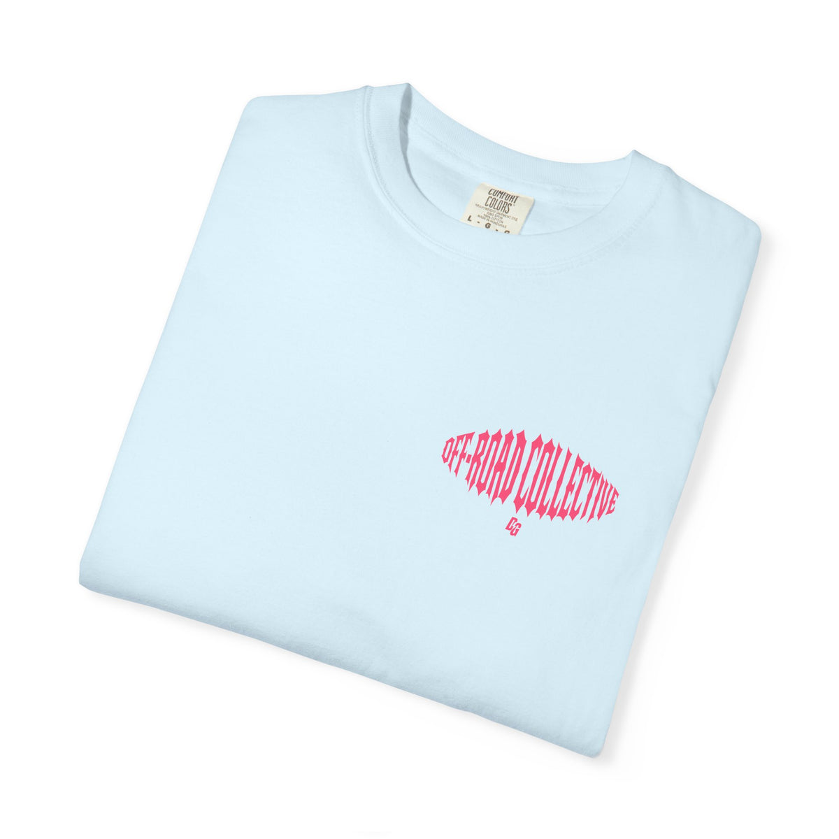 Off-Road Collective Metal Wrap Comfort Colors Tee - PINK