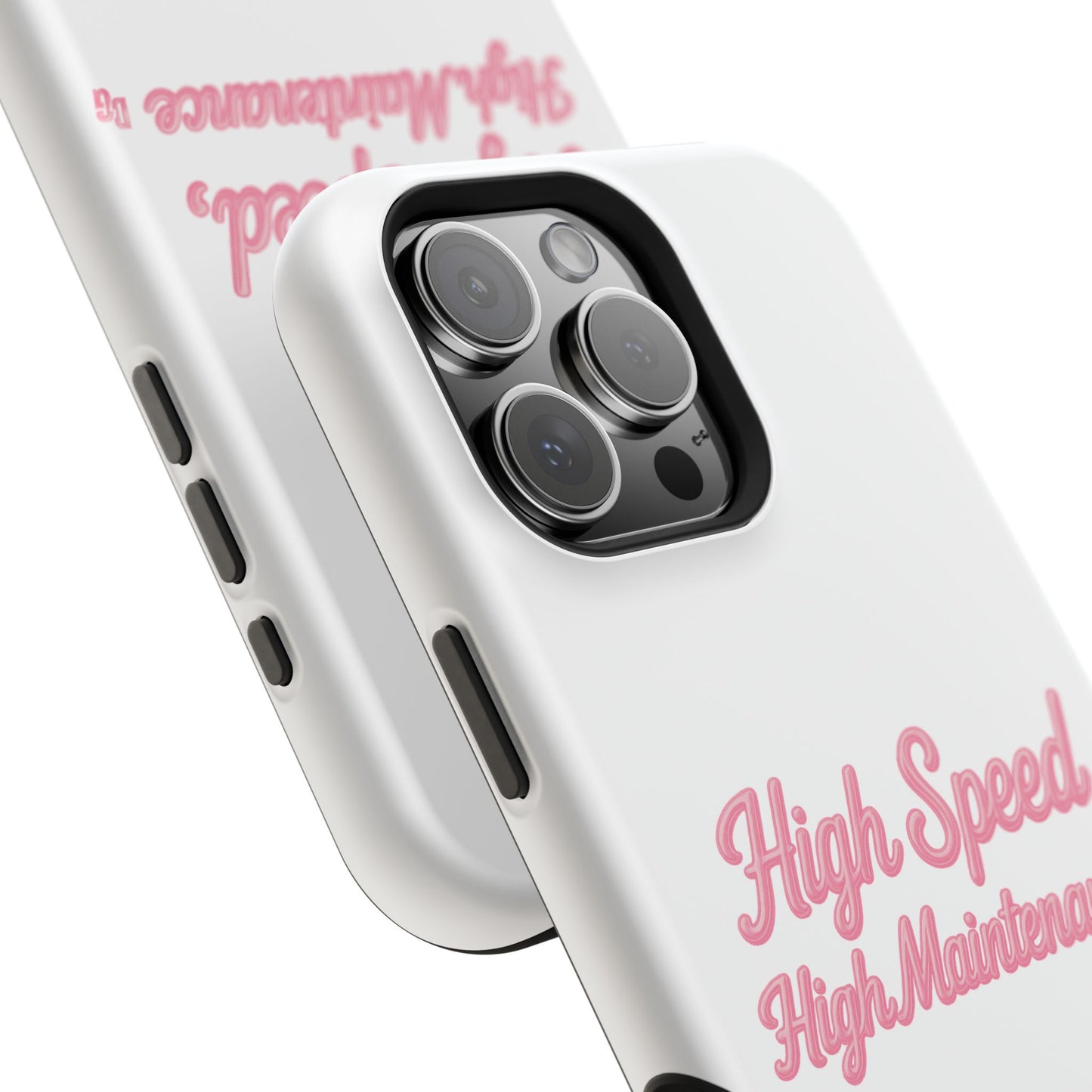High Speed, High Maintenance - Bubblegum Chrome Magnetic Impact-Resistant Cases