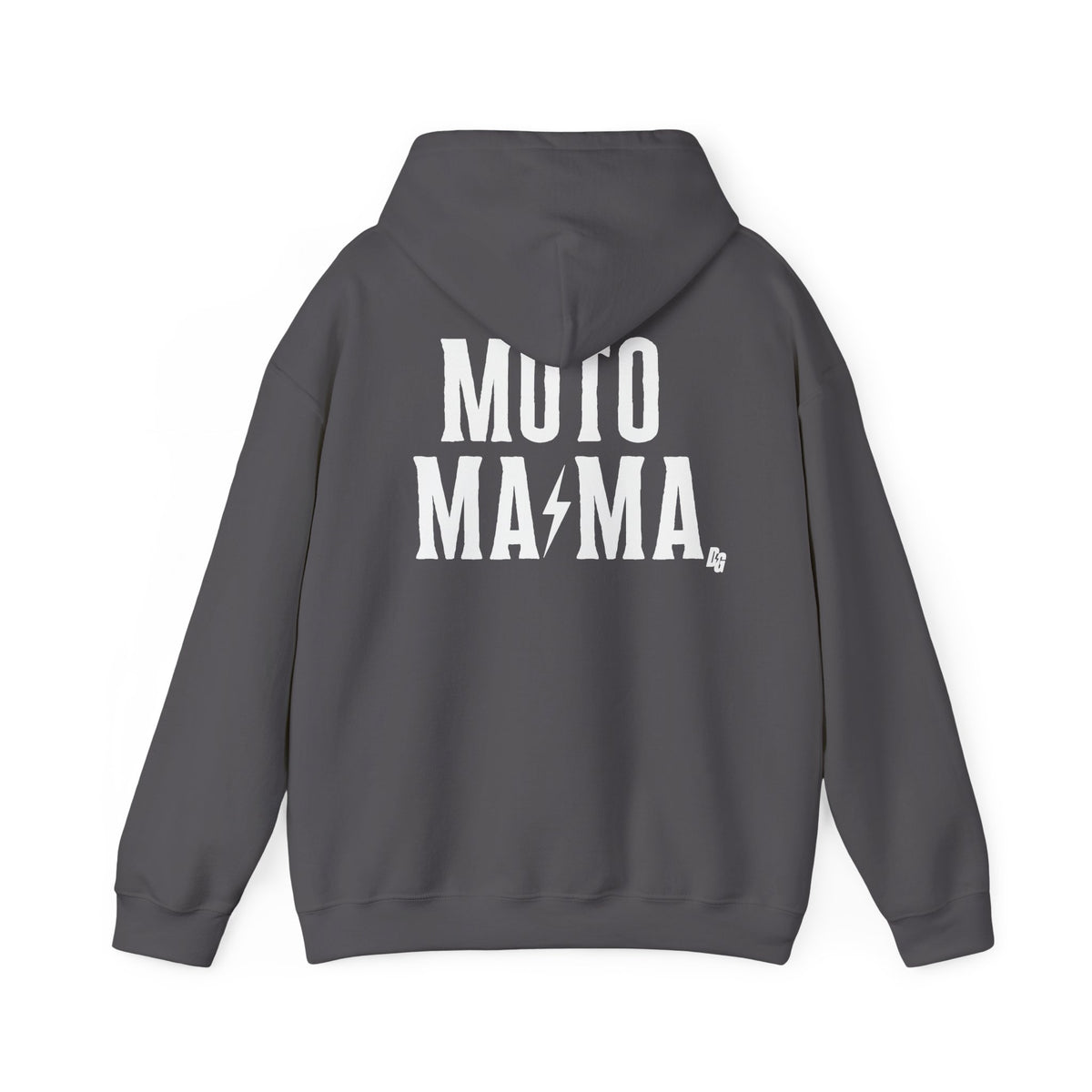 MOTO MAMA - HOODIE - WHITE