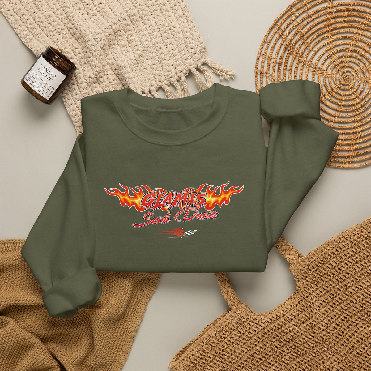 Glamis Dunes Throwback Crewneck - Desert Girl