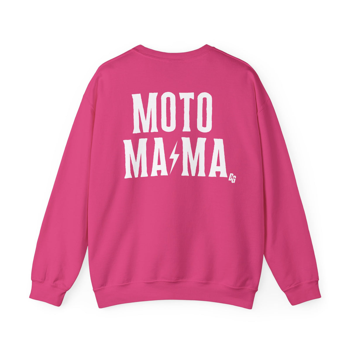 MOTO MAMA - CREWNECK - WHITE