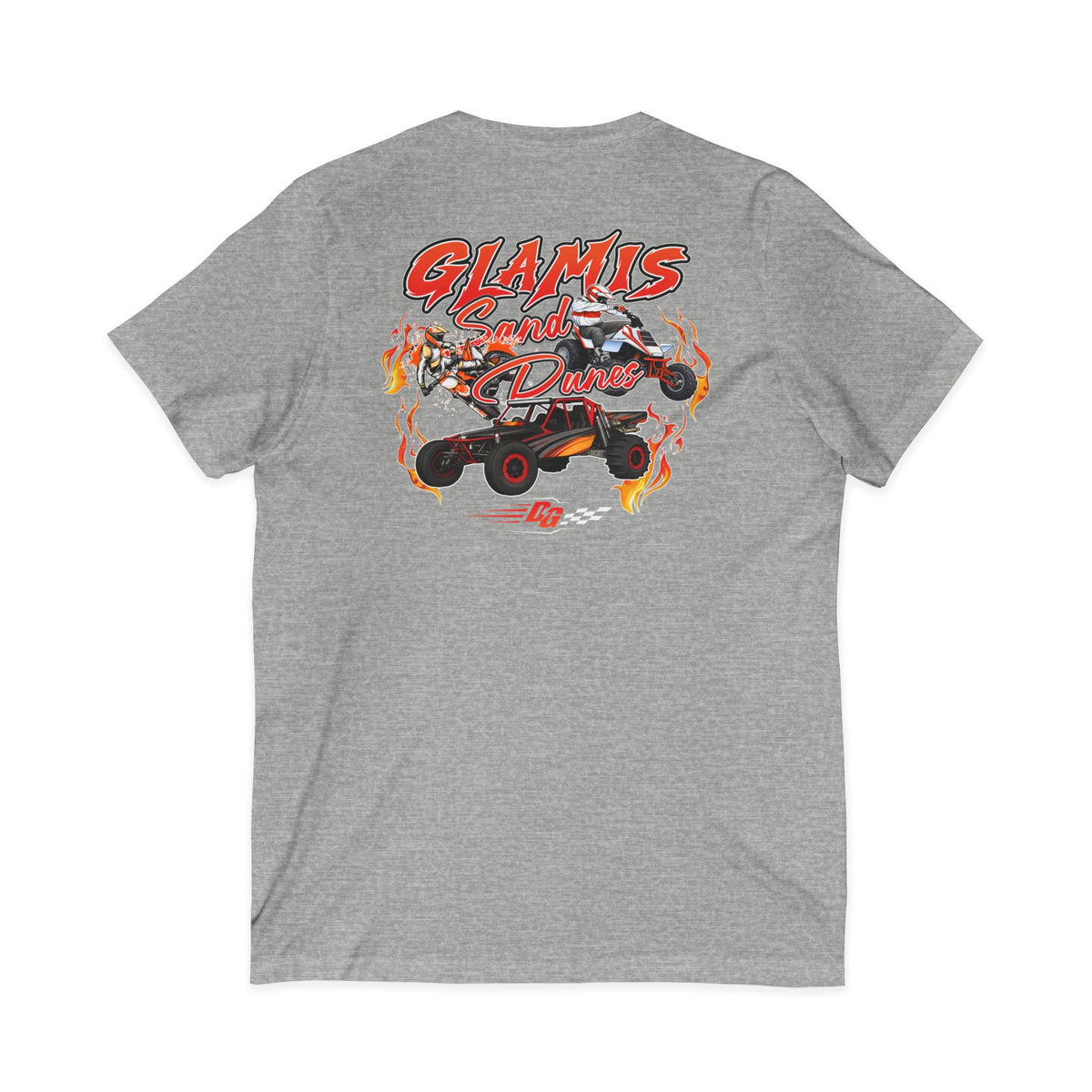 Women's Glamis Dunes Throwback Short Sleeve V-Neck Tee - Desert Girl