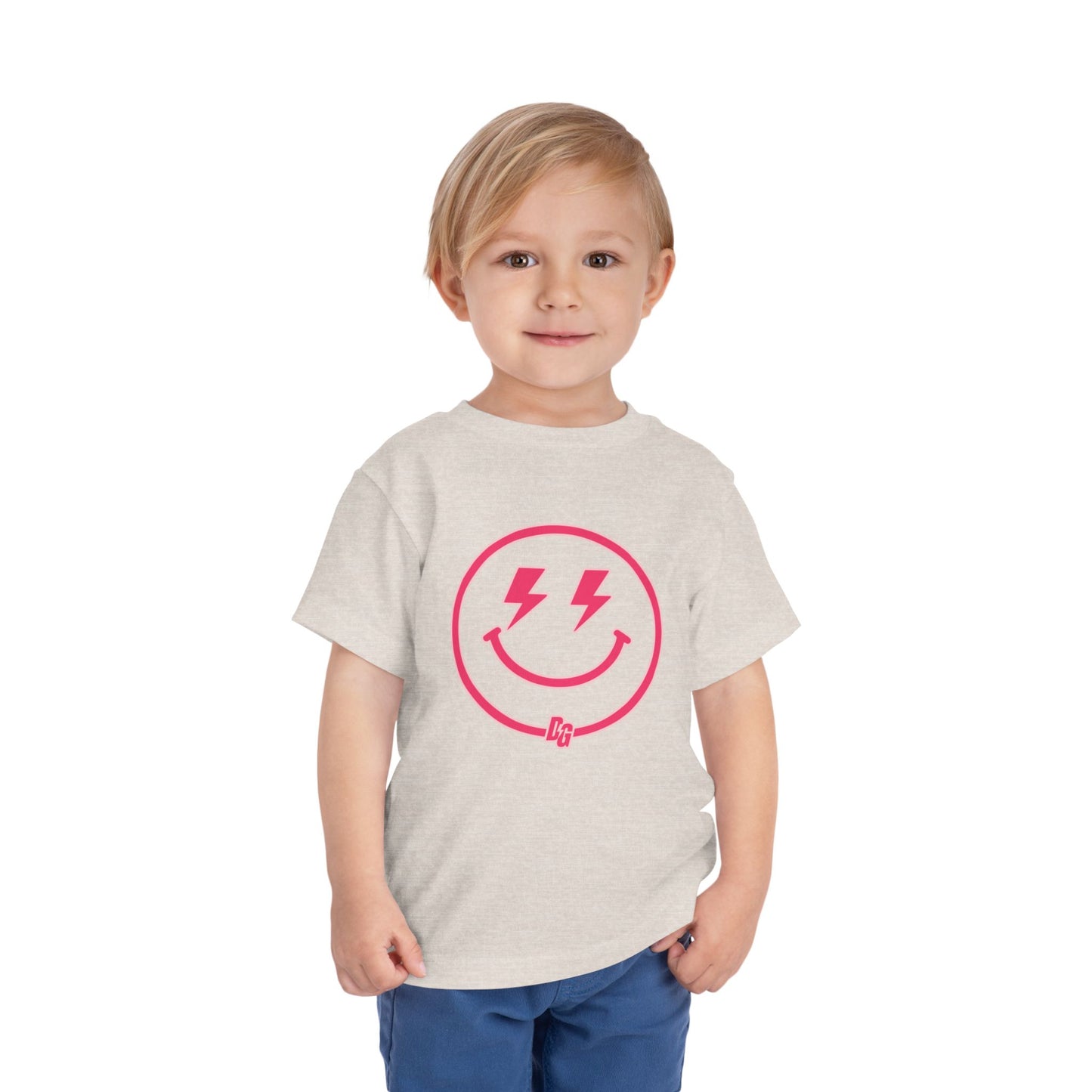 Toddler Smiley DG Short Sleeve Tee
