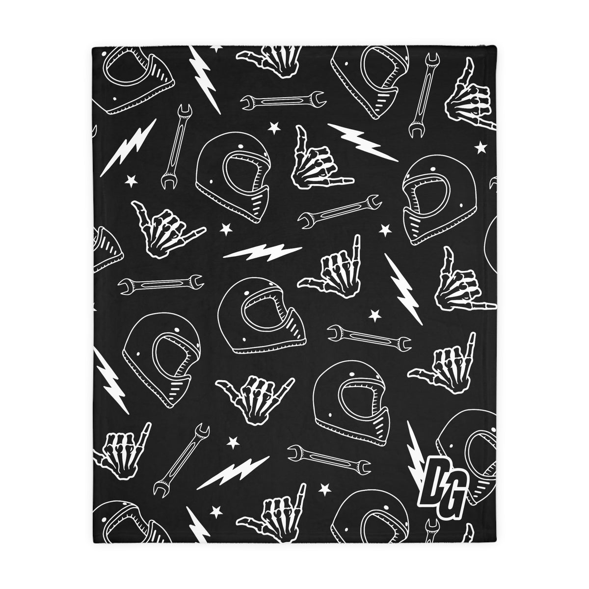 DESERTGIRL Rad Rider Fuzzy Blanket ( Double Sided )