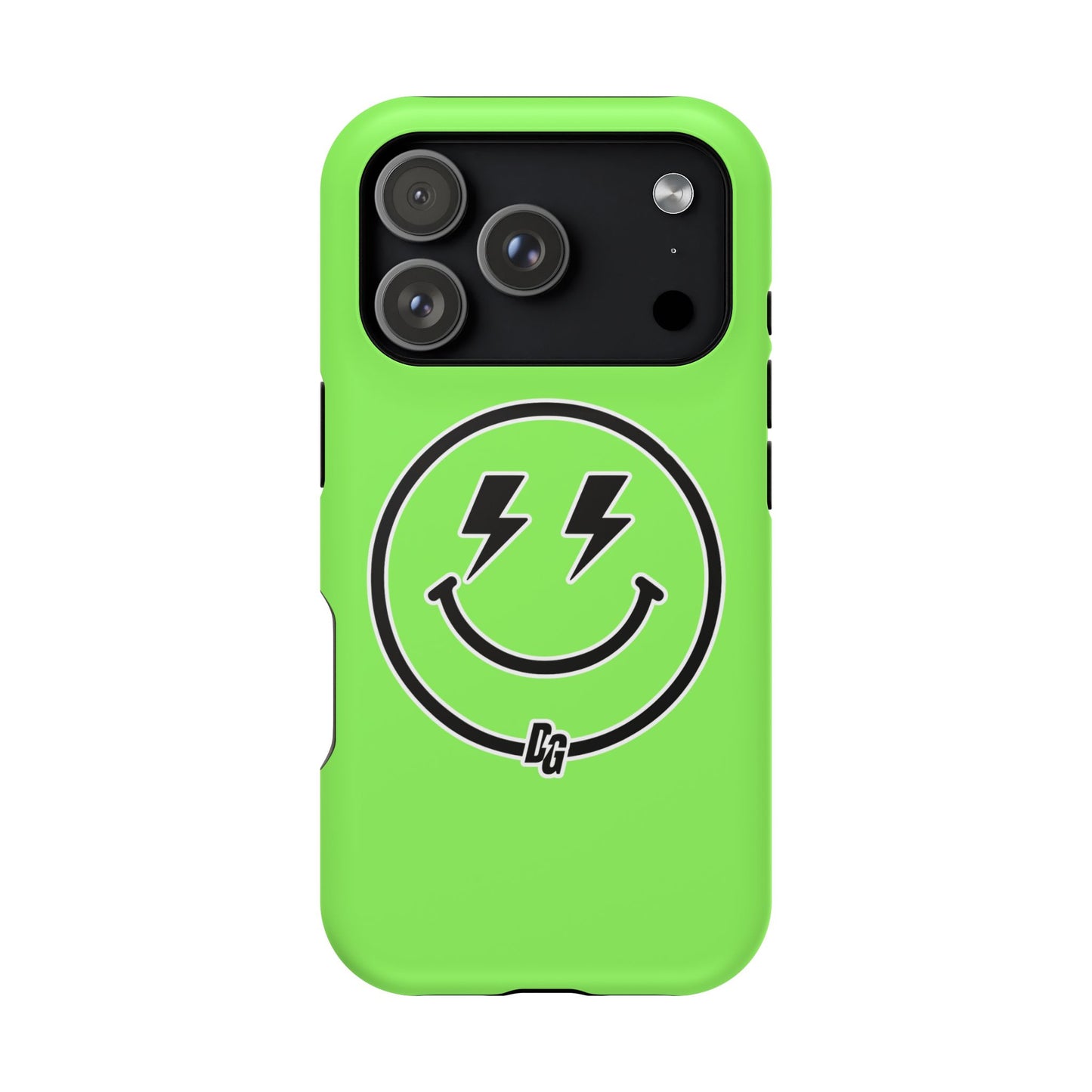 Desert Girl Smiley - LIME GREEN Tough Magnetic Cases