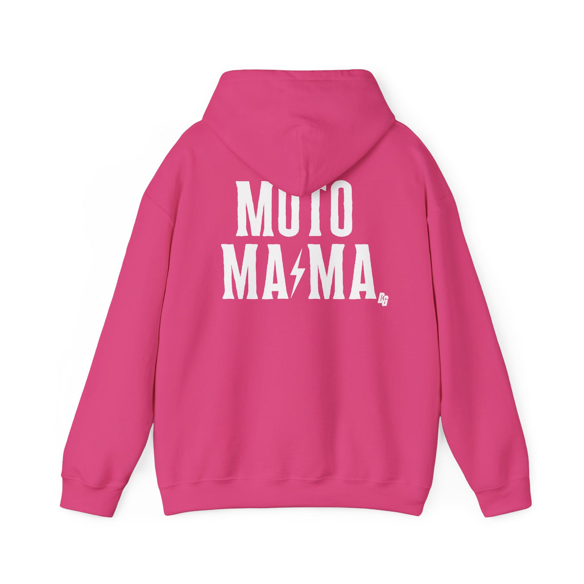 MOTO MAMA - HOODIE - WHITE