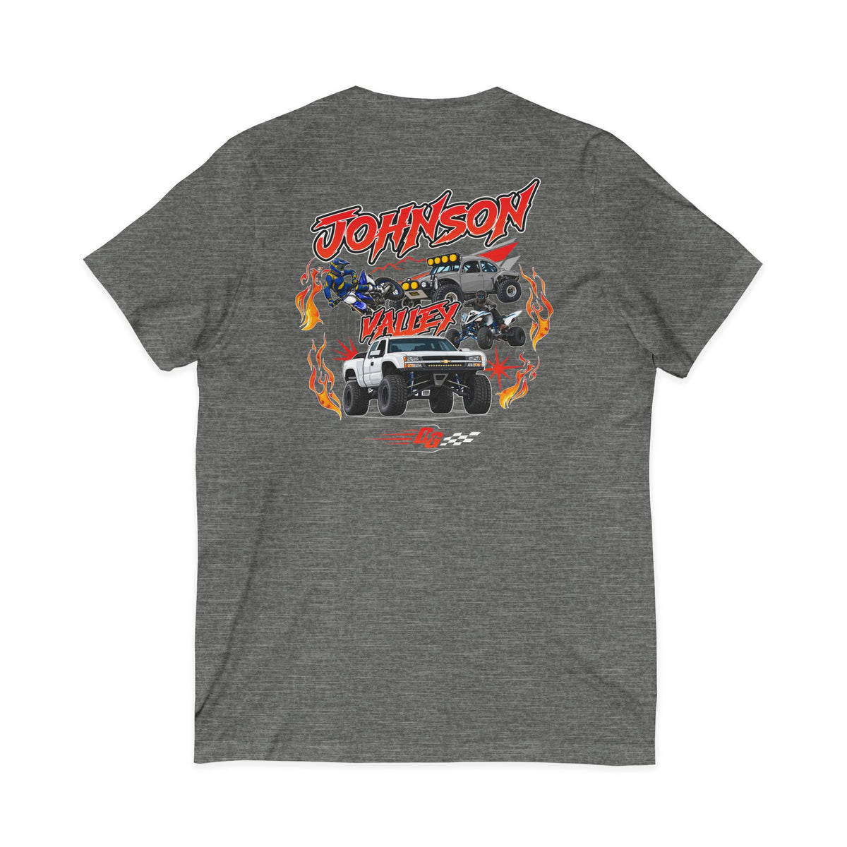 Women's Johnson Valley Throwback Short Sleeve V-Neck Tee - Desert Girl