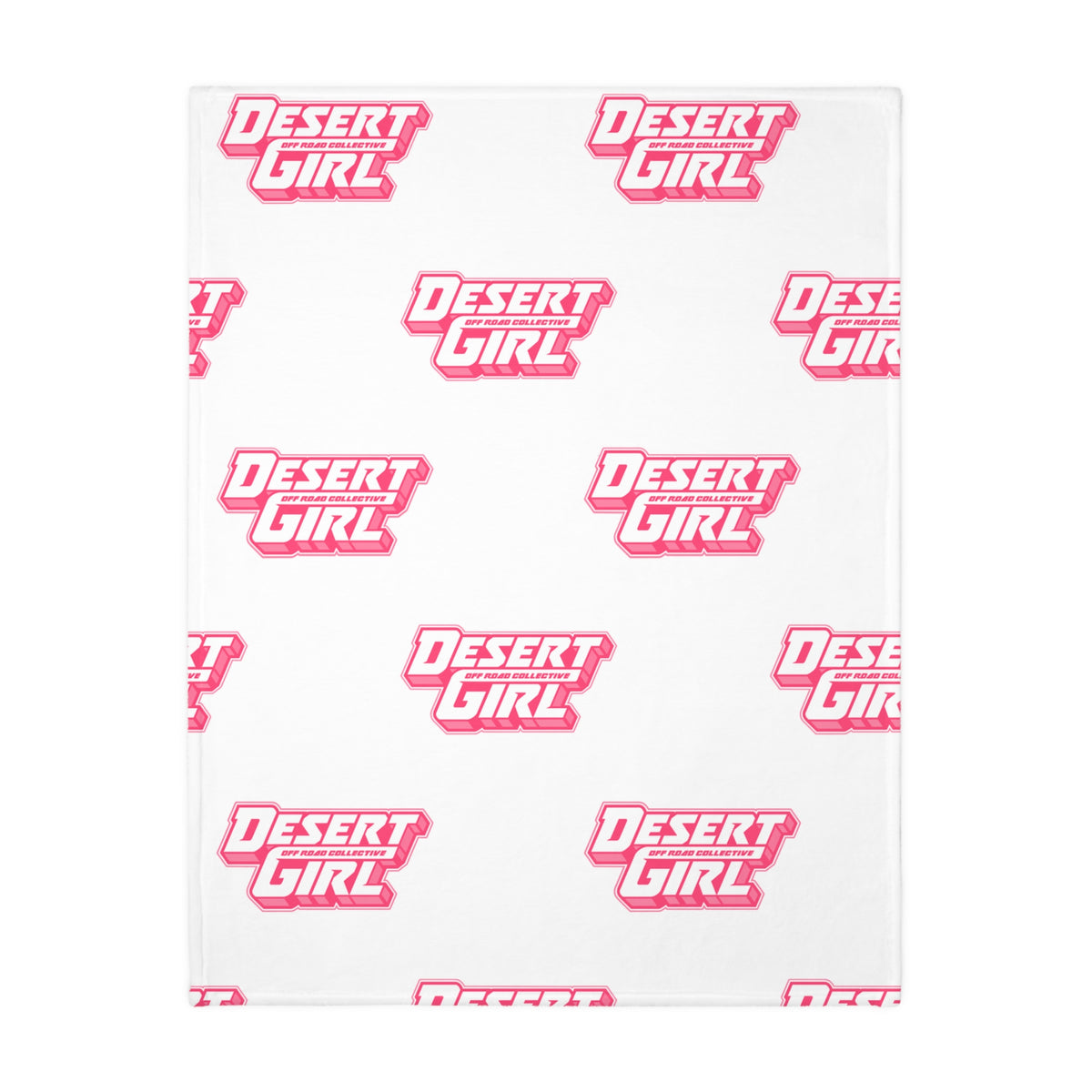 Desert Girl Off-Road Collective Fuzzy Blanket ( Double Sided )