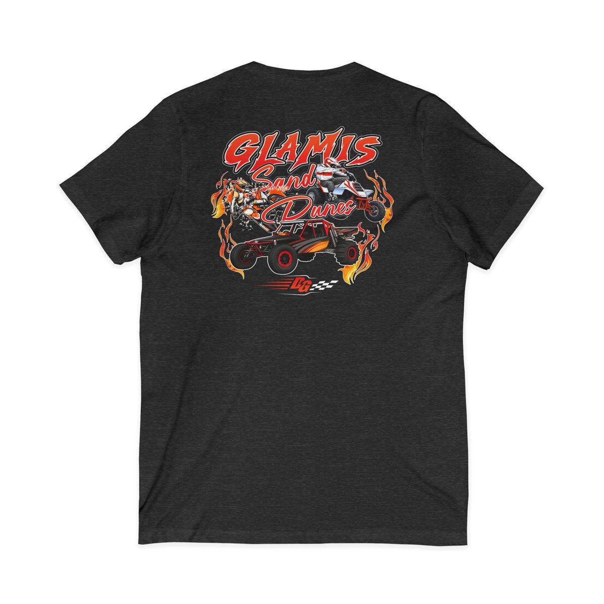Women's Glamis Dunes Throwback Short Sleeve V-Neck Tee - Desert Girl