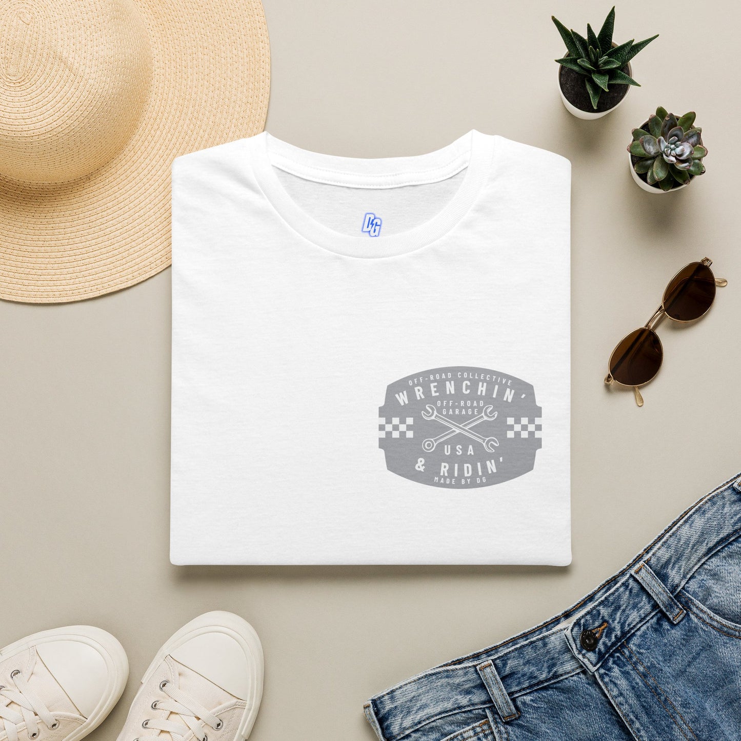 Wrenchin' & Riding Short Sleeve Tee