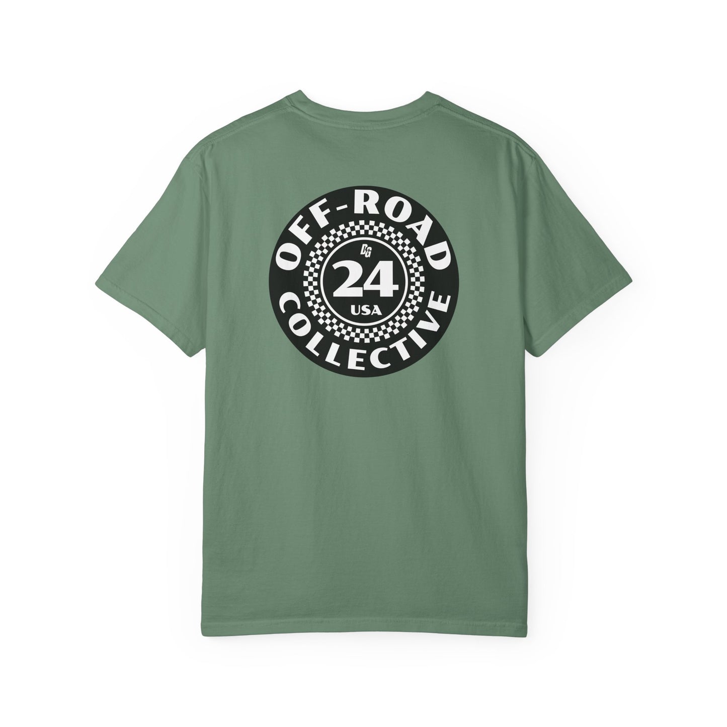 Off-Road Collective 24 Checkered Short Sleeve Tee - Black