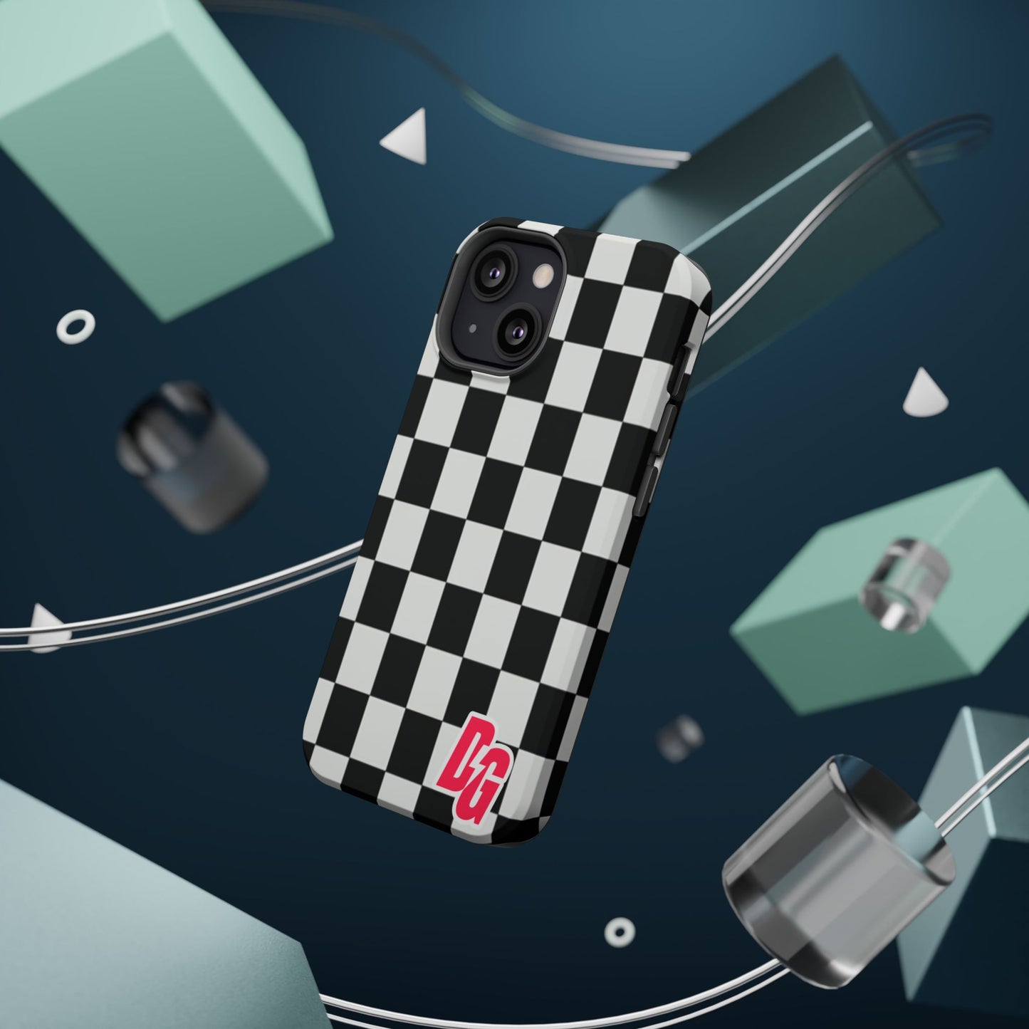 Dg Checkered Magnetic Tough Cases