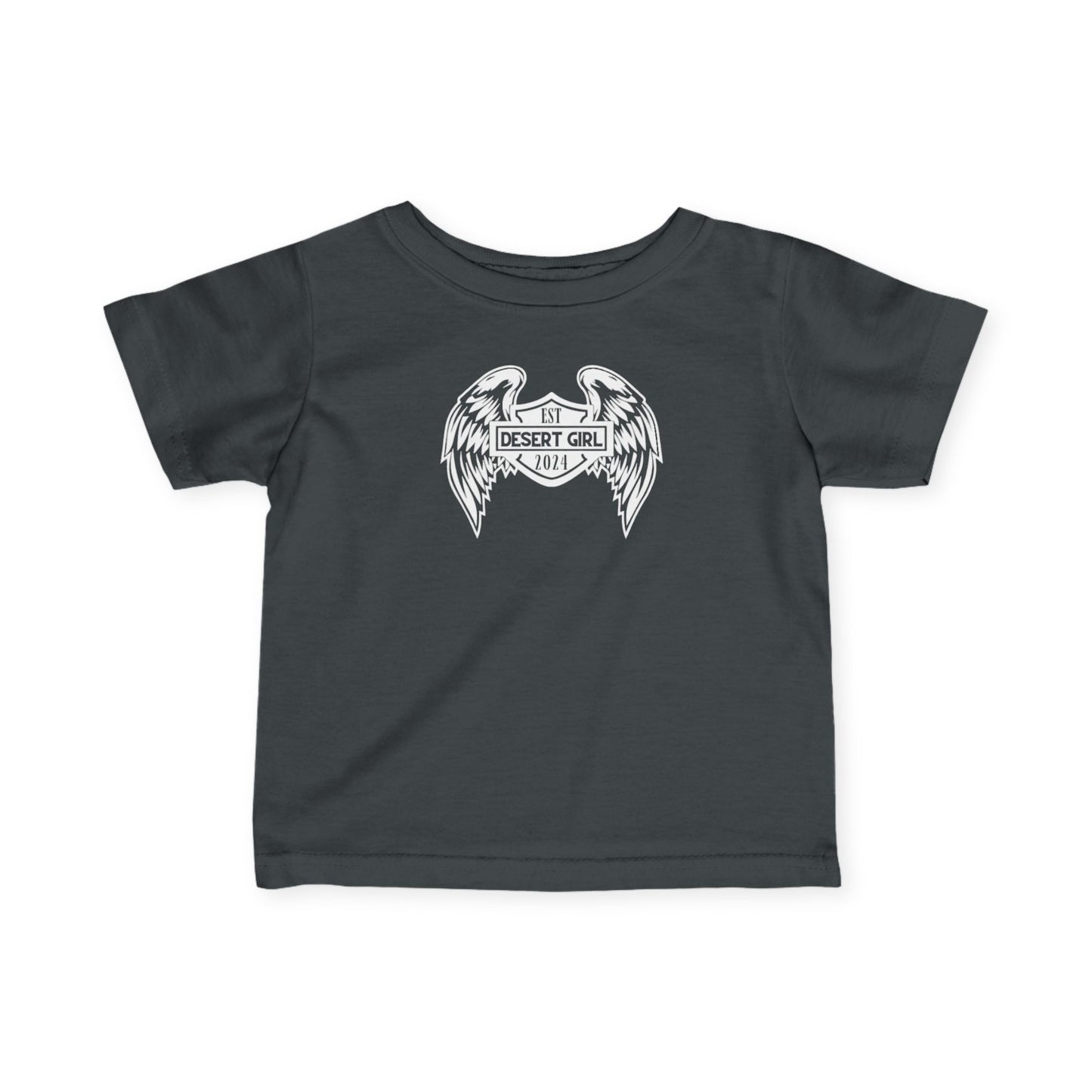 Infant Desert Girl Wings Short Sleeve Tee