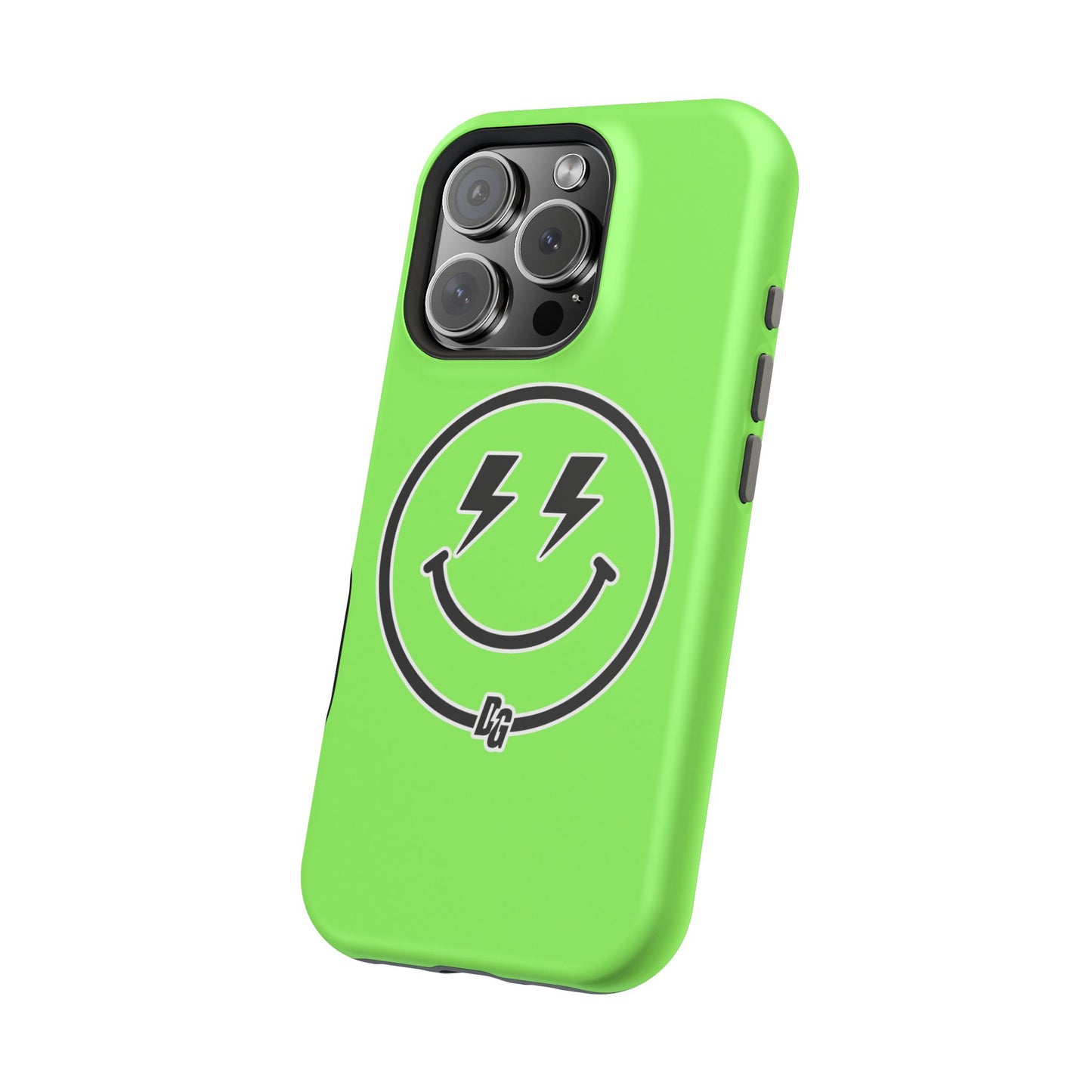 Desert Girl Smiley - LIME GREEN Tough Magnetic Cases