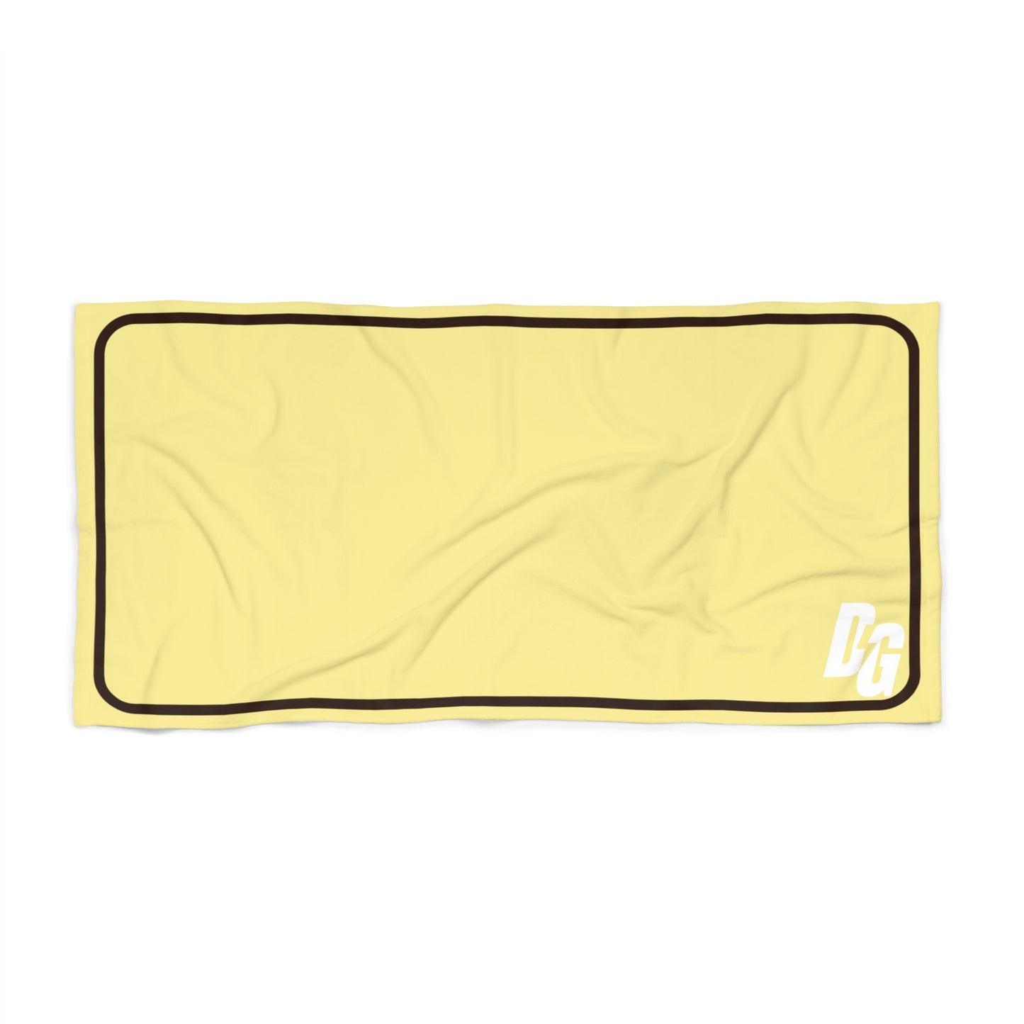 Desert Girl YELLOW CUSTOMS Beach Towel